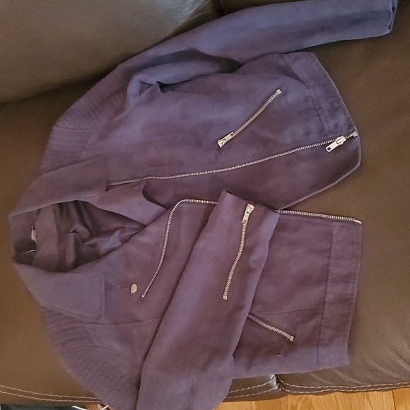H&M Short Gray Jacket, size 10 - Picture 2 of 5
